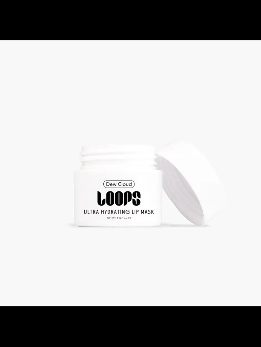 Loops Dew Cloud Ultra Hydrating Korean Mini Lip Mask 0.2fl Oz BNIB